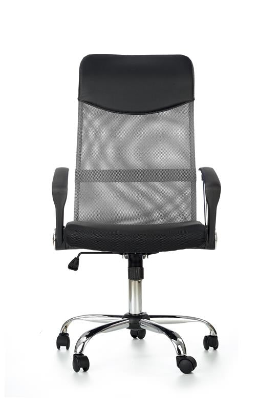 Office Chair Carrara | size: Width: 61cm, Height: 120cm, Depth: 63cm | color: Black/Grey | image: 4 | variant: 1002981