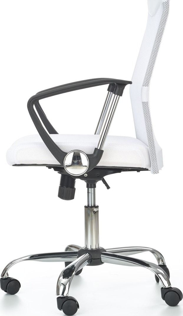 Office Chair Carrara | size: Width: 61cm, Height: 120cm, Depth: 63cm | color: White | image: 2 | variant: 1002978