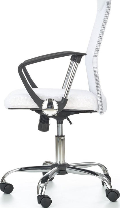 Office Chair Carrara | size: Width: 61cm, Height: 120cm, Depth: 63cm | color: White | image: 2 | variant: 1002978