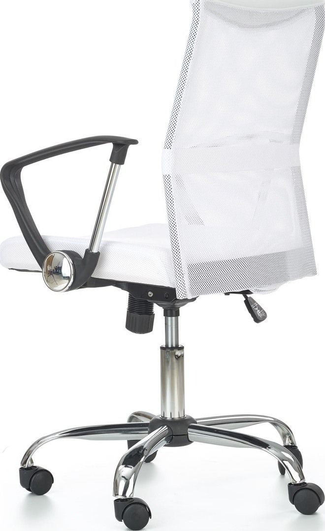 Office Chair Carrara | size: Width: 61cm, Height: 120cm, Depth: 63cm | color: White | image: 5 | variant: 1002978