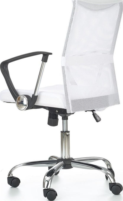 Office Chair Carrara | size: Width: 61cm, Height: 120cm, Depth: 63cm | color: White | image: 5 | variant: 1002978