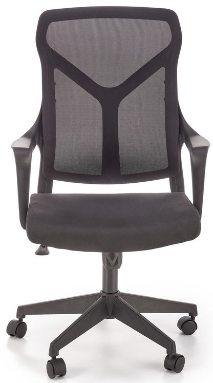 Office Chair Cassino | size: Width: 61cm, Height: 114cm, Depth: 67cm | color: Black | image: 4 | variant: 1002949