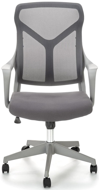 Office Chair Cassino | size: Width: 61cm, Height: 114cm, Depth: 67cm | color: Gray | image: 5 | variant: 1002950