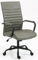 Office Chair Castleford | size: Width: 68cm, Height: 116cm, Depth: 51cm | color: Gray | image: 0 | variant: 1004196