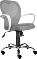 Office Chair Chelmsford | size: Width: 60cm, Height: 88-98cm, Depth: 47cm | color: Gray | image: 1 | variant: 1004129