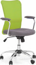 Office Chair Chepstow | size: Width: 56cm, Height: 95cm, Depth: 41cm | color: Green | image: 1 | variant: 1002857