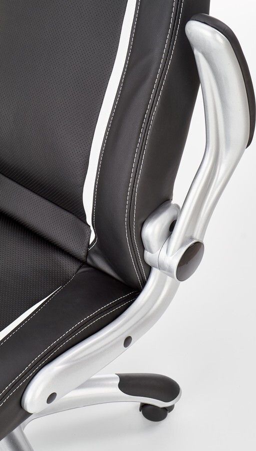 Office Chair Colleferro | size: Width: 67cm, Height: 120cm, Depth: 65cm | color: Black | image: 6 | variant: 1002947