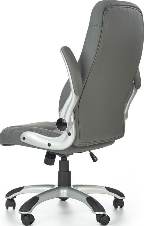Office Chair Colleferro | size: Width: 67cm, Height: 120cm, Depth: 65cm | color: Gray | image: 2 | variant: 1002945