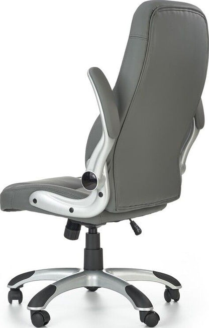 Office Chair Colleferro | size: Width: 67cm, Height: 120cm, Depth: 65cm | color: Gray | image: 2 | variant: 1002945