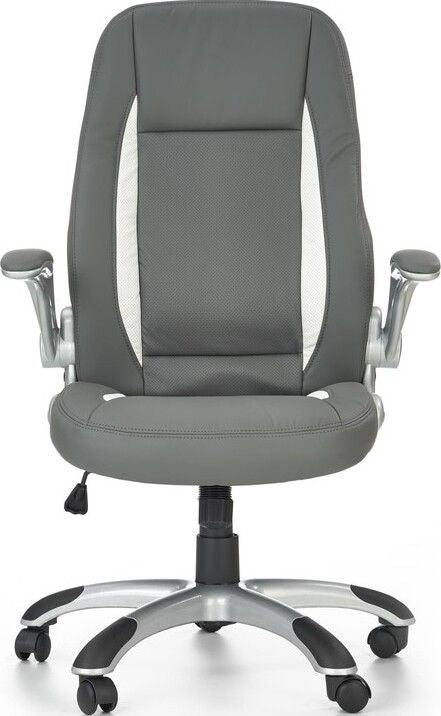 Office Chair Colleferro | size: Width: 67cm, Height: 120cm, Depth: 65cm | color: Gray | image: 4 | variant: 1002945