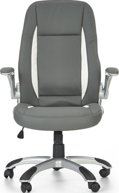 Office Chair Colleferro | size: Width: 67cm, Height: 120cm, Depth: 65cm | color: Gray | image: 4 | variant: 1002945