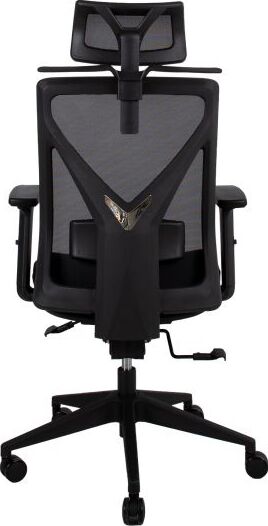 Office Chair Colwyn Bay | size: Width: 64cm, Height: 110-120cm, Depth: 65cm | color: Black | image: 3 | variant: 1001201
