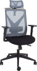 Office Chair Colwyn Bay | size: Width: 64cm, Height: 110-120cm, Depth: 65cm | color: Gray | image: 1 | variant: 1001203