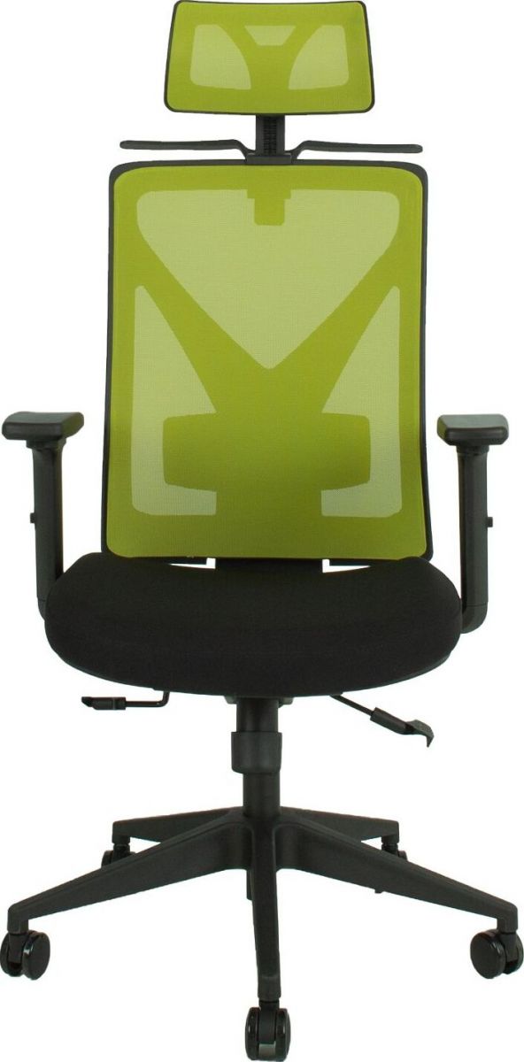 Office Chair Colwyn Bay | size: Width: 64cm, Height: 110-120cm, Depth: 65cm | color: Green | image: 4 | variant: 1001202