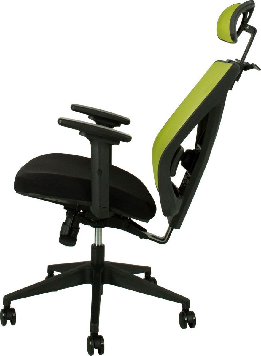 Office Chair Colwyn Bay | size: Width: 64cm, Height: 110-120cm, Depth: 65cm | color: Green | image: 5 | variant: 1001202