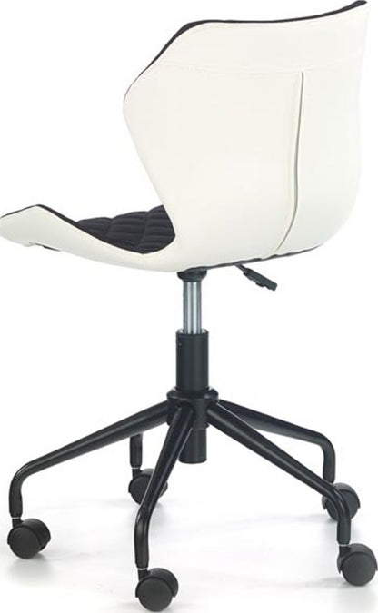Office Chair Cremona | size: Width: 48cm, Height: 88cm, Depth: 53cm | color: Black | image: 3 | variant: 1002928