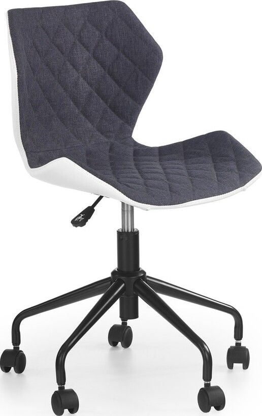 Office Chair Cremona | size: Width: 48cm, Height: 88cm, Depth: 53cm | color: Gray | image: 1 | variant: 1002929