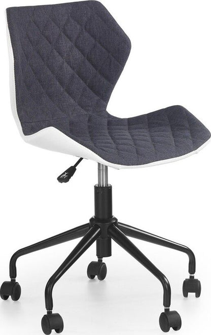 Office Chair Cremona | size: Width: 48cm, Height: 88cm, Depth: 53cm | color: Gray | image: 1 | variant: 1002929