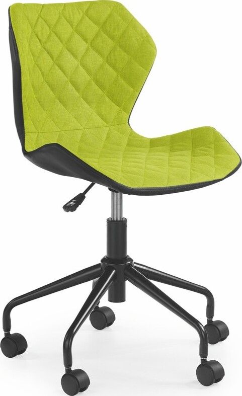 Office Chair Cremona | size: Width: 48cm, Height: 88cm, Depth: 53cm | color: Green | image: 1 | variant: 1002927