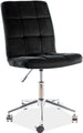 Office Chair Derry | size: Width: 45cm, Height: 97cm, Depth: 40cm | color: Black | image: 1 | variant: 1004141