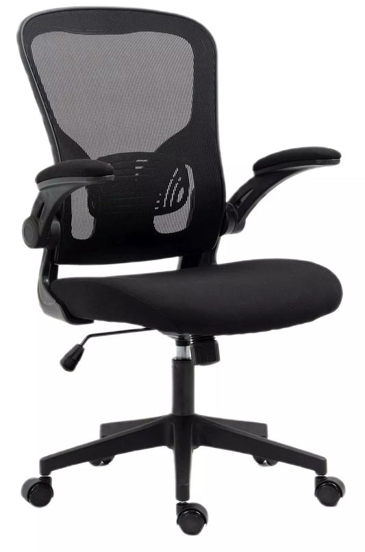 Office Chair Doncaster | size: Width: 65cm, Height: 110cm, Depth: 47cm | color: Black | image: 0 | variant: 1004211