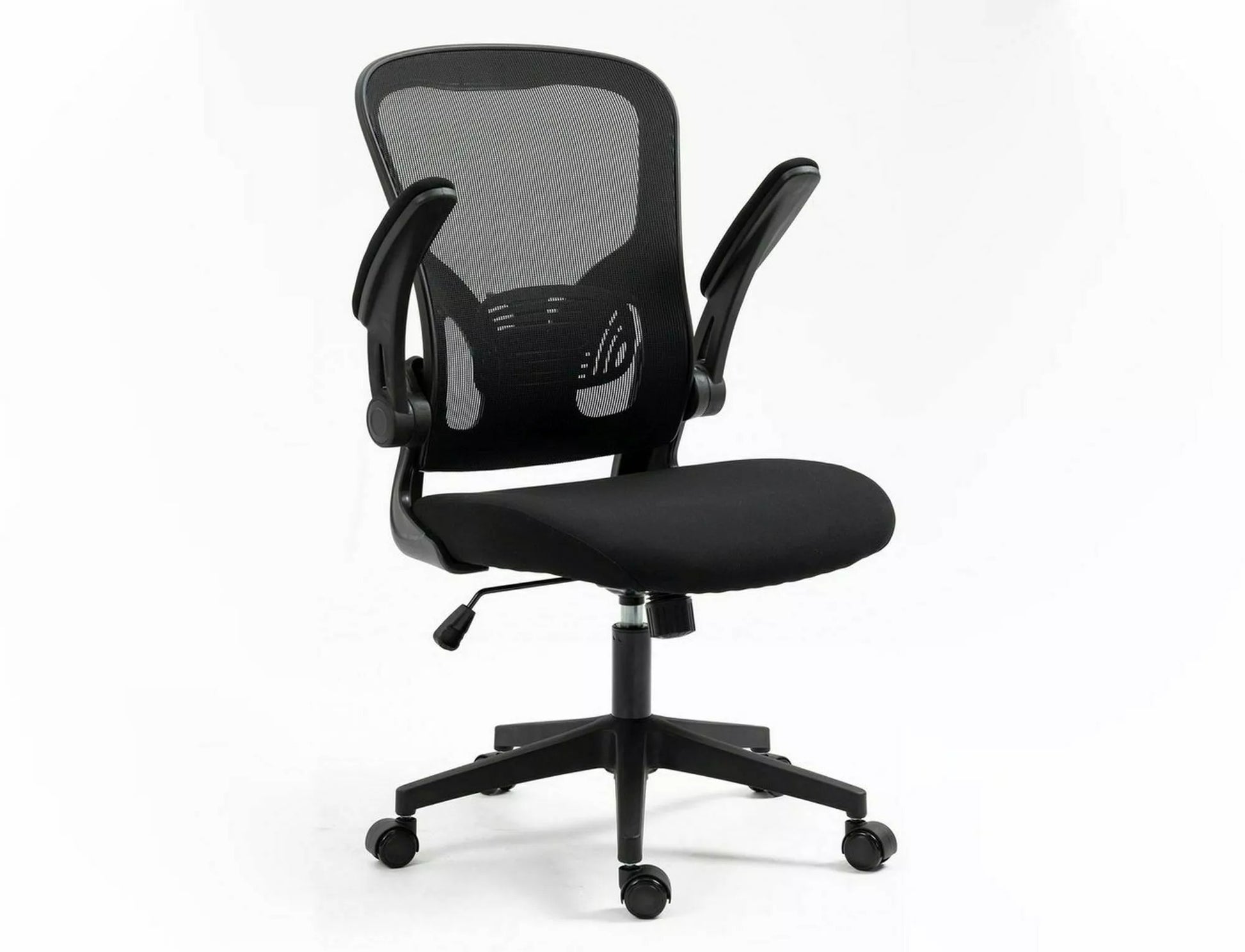 Office Chair Doncaster | size: Width: 65cm, Height: 110cm, Depth: 47cm | color: Black | image: 2 | variant: 1004211