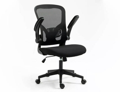 Office Chair Doncaster | size: Width: 65cm, Height: 110cm, Depth: 47cm | color: Black | image: 2 | variant: 1004211