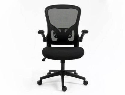 Office Chair Doncaster | size: Width: 65cm, Height: 110cm, Depth: 47cm | color: Black | image: 3 | variant: 1004211