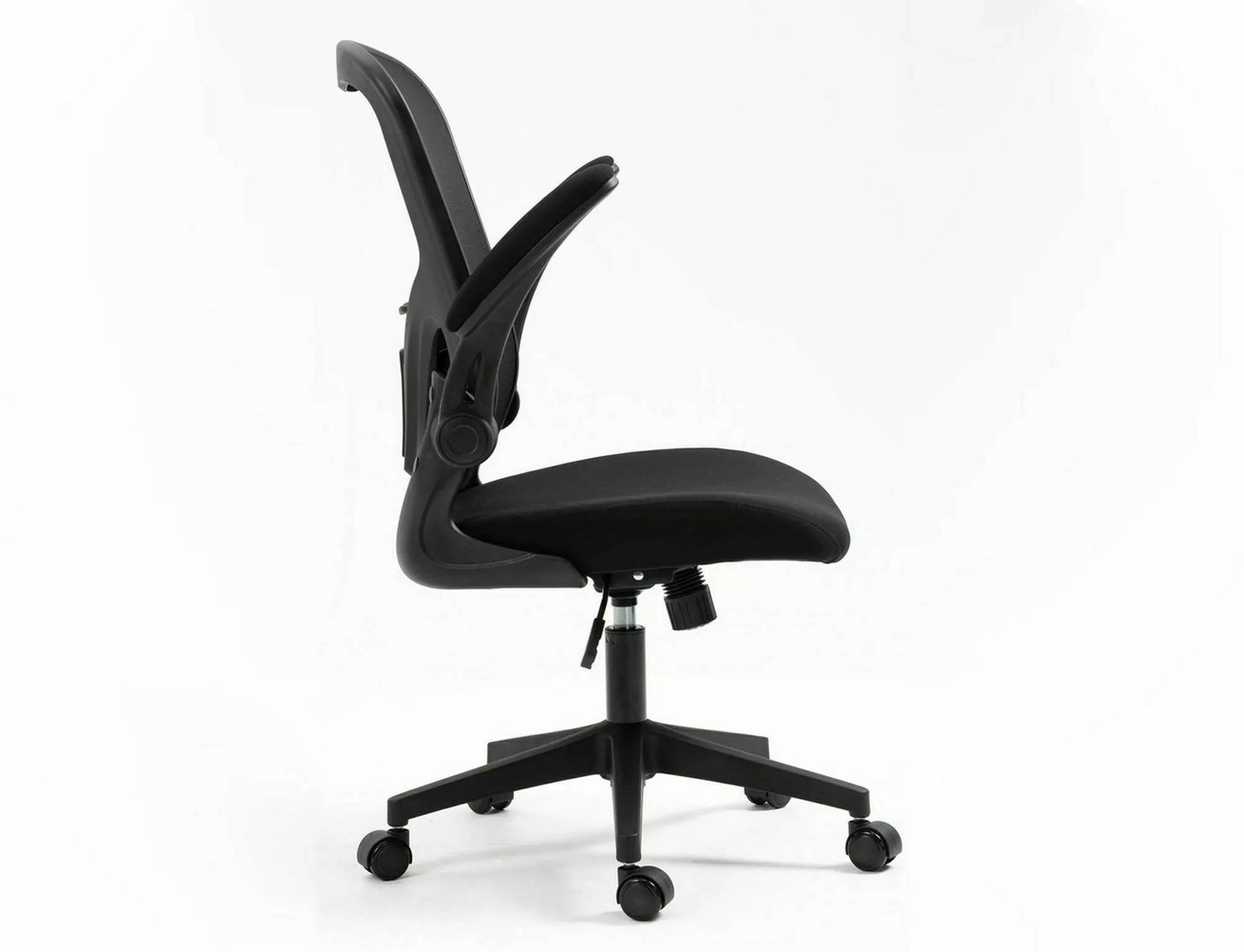 Office Chair Doncaster | size: Width: 65cm, Height: 110cm, Depth: 47cm | color: Black | image: 4 | variant: 1004211