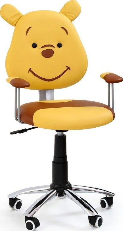 Office Chair East Altrincham | size: Width: 52cm, Height: 92cm, Depth: 52cm | color: Yellow | image: 1 | variant: 1007005