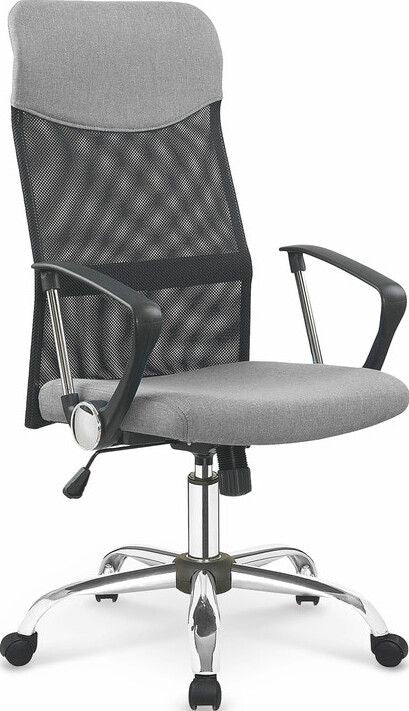Office Chair East Bishop Auckland | size: Width: 61cm, Height: 120cm, Depth: 63cm | color: Black/Grey | image: 1 | variant: 1007010
