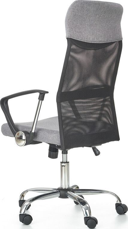 Office Chair East Bishop Auckland | size: Width: 61cm, Height: 120cm, Depth: 63cm | color: Black/Grey | image: 3 | variant: 1007010