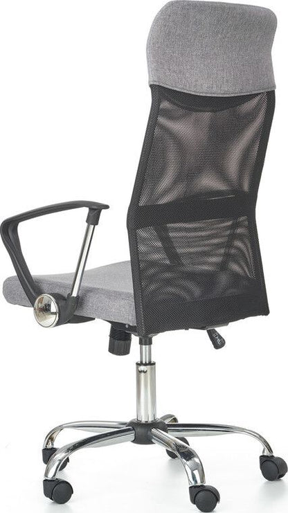Office Chair East Bishop Auckland | size: Width: 61cm, Height: 120cm, Depth: 63cm | color: Black/Grey | image: 3 | variant: 1007010