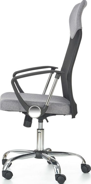 Office Chair East Bishop Auckland | size: Width: 61cm, Height: 120cm, Depth: 63cm | color: Black/Grey | image: 5 | variant: 1007010