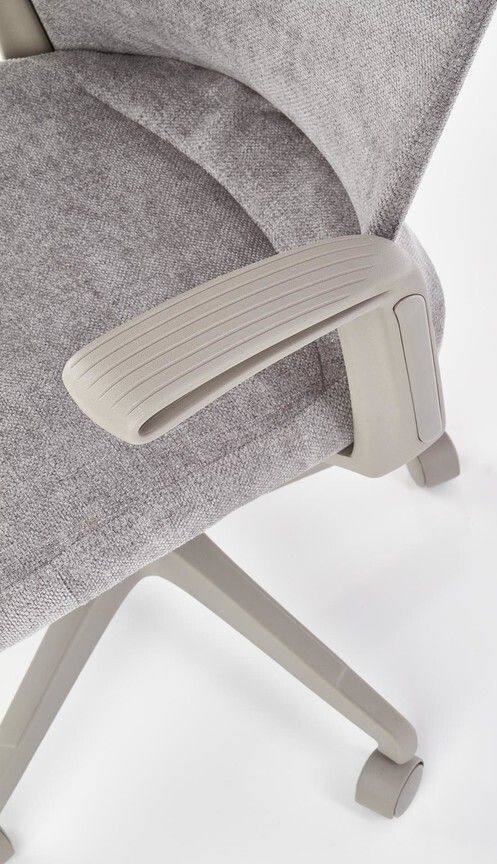Office Chair East Catterick | size: Width: 62cm, Height: 110cm, Depth: 62cm | color: Gray | image: 5 | variant: 1007017