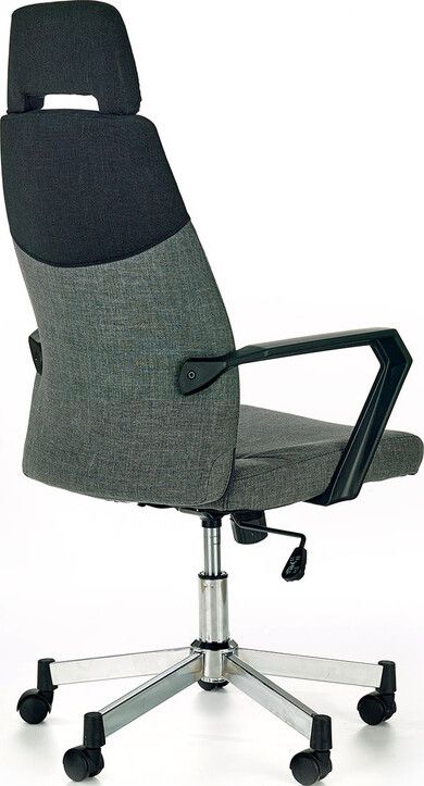 Office Chair East Chester | size: Width: 58cm, Height: 121cm, Depth: 59cm | color: Gray | image: 2 | variant: 1007018