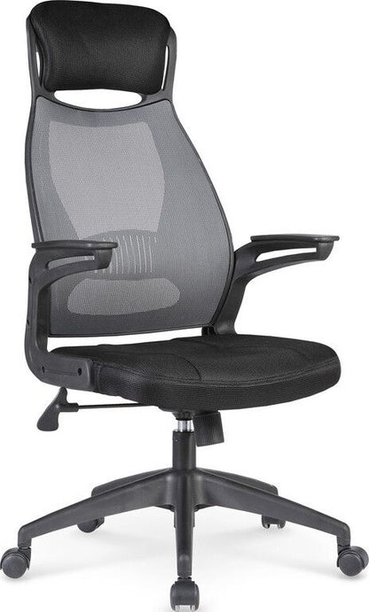 Office Chair East Christchurch | size: Width: 58cm, Height: 124cm, Depth: 62cm | color: Gray | image: 1 | variant: 1007019
