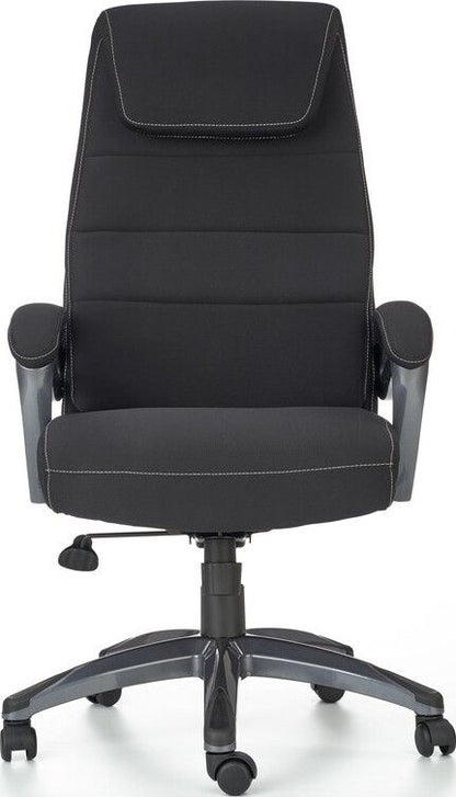 Office Chair East Crickhowell | size: Width: 65cm, Height: 125cm, Depth: 58cm | color: Black | image: 2 | variant: 1007042