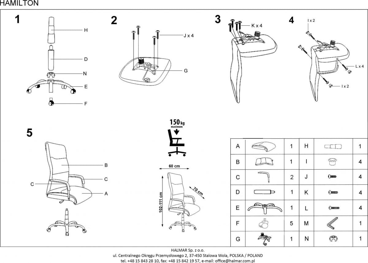 Office Chair East Dewsbury | size: Width: 60cm, Height: 102cm, Depth: 70cm | color: Black | image: 3 | variant: 1007021