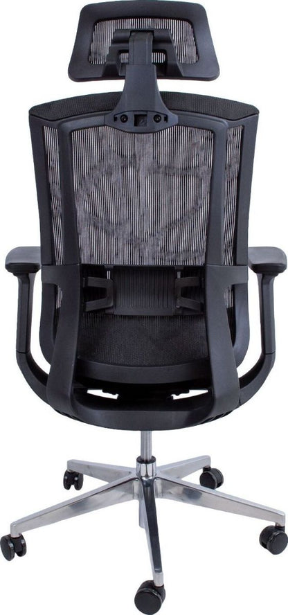 Office Chair East Hafnarfjorur | size: Width: 70cm, Height: 126cm, Depth: 70cm | color: Black | image: 4 | variant: 1005922