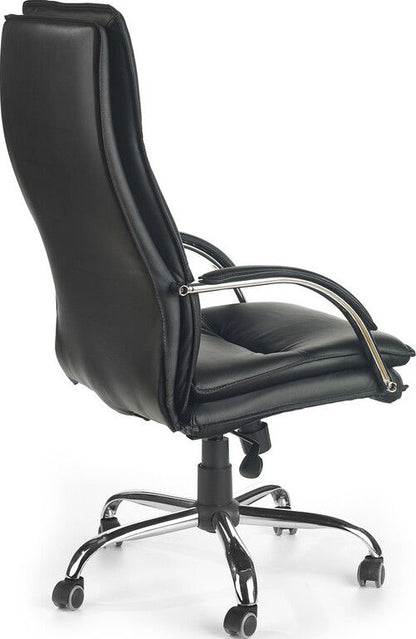 Office Chair East Jarrow | size: Width: 71cm, Height: 108cm, Depth: 59cm | color: Black | image: 2 | variant: 1007029