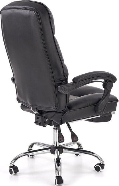 Office Chair East Malvern | size: Width: 66cm, Height: 118cm, Depth: 70cm | color: Black | image: 2 | variant: 1007035