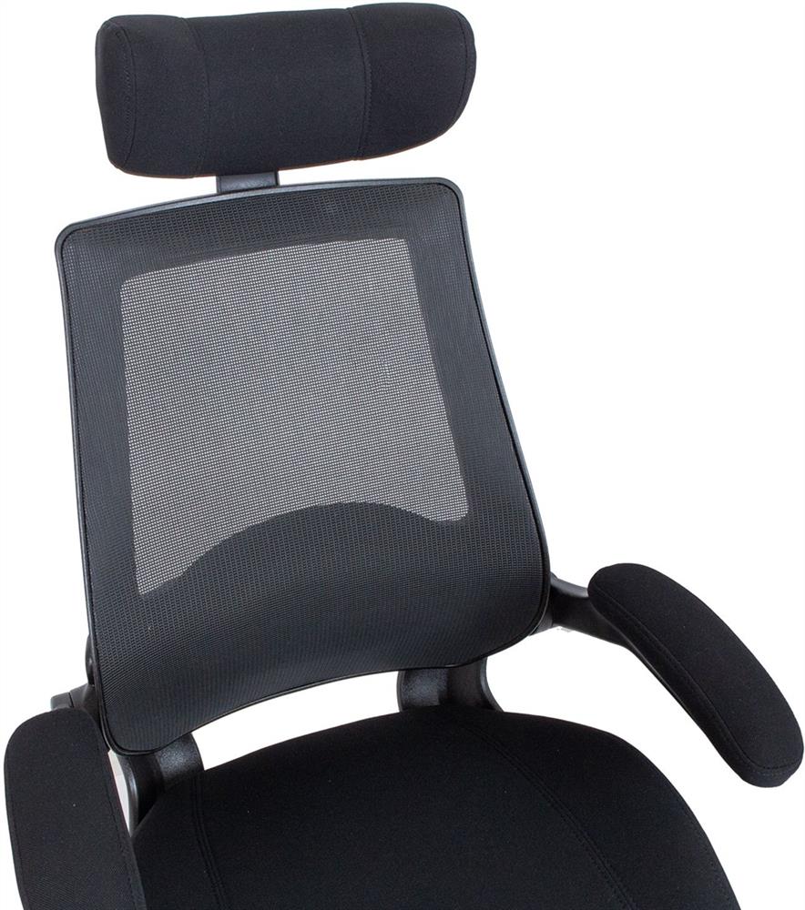 Office Chair East Sarajevo | size: Width: 70cm, Height: 131cm, Depth: 71cm | color: Black | image: 6 | variant: 1006023