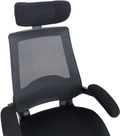 Office Chair East Sarajevo | size: Width: 70cm, Height: 131cm, Depth: 71cm | color: Black | image: 6 | variant: 1006023