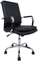 Office Chair Fishguard | size: Width: 54.5cm, Height: 104cm, Depth: 63cm | color: Black | image: 1 | variant: 1001291