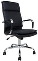 Office Chair Fishguard | size: Width: 54.5cm, Height: 116.5cm, Depth: 60cm | color: Black | image: 1 | variant: 1001294