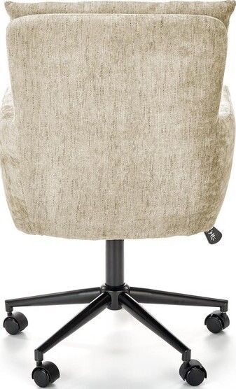 Office Chair Flores | size: Width: 59cm, Height: 102cm, Depth: 70cm | color: Beige | image: 5 | variant: 1005102