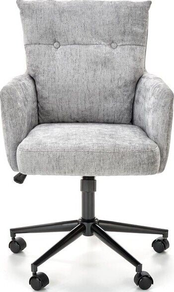Office Chair Flores | size: Width: 59cm, Height: 102cm, Depth: 70cm | color: Gray | image: 2 | variant: 1005101