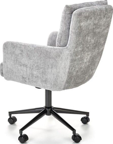 Office Chair Flores | size: Width: 59cm, Height: 102cm, Depth: 70cm | color: Gray | image: 3 | variant: 1005101