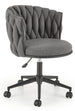 Office Chair Frosinone | size: Width: 55cm, Height: 75cm, Depth: 60cm | color: Black/Grey | image: 1 | variant: 1002953